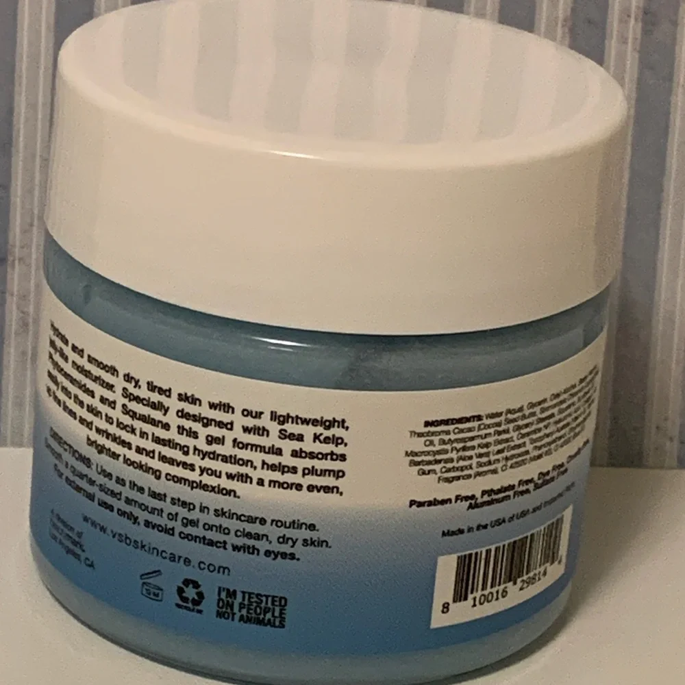 Vitamins and Sea Beauty Sea Kelp + Phytoceramides Rehydration Gel Moisturizer